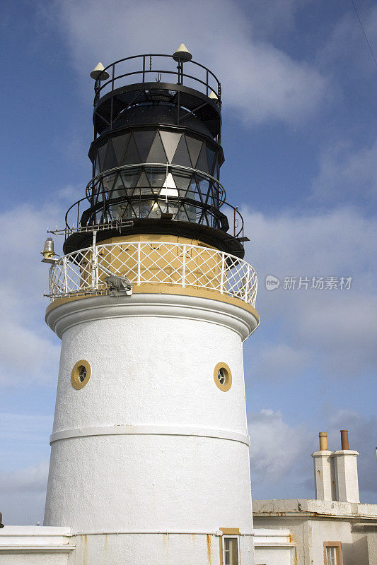 设得兰群岛Sumburgh Head的灯塔
